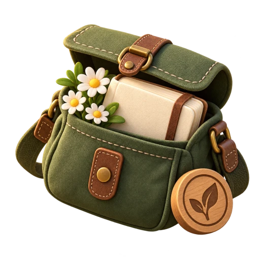 QURI's daily discovery journal with a bright little reward waiting inside